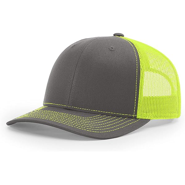 kozinu Unisex Trucker Hats Blank Mesh Snapback Hats Sport Plain